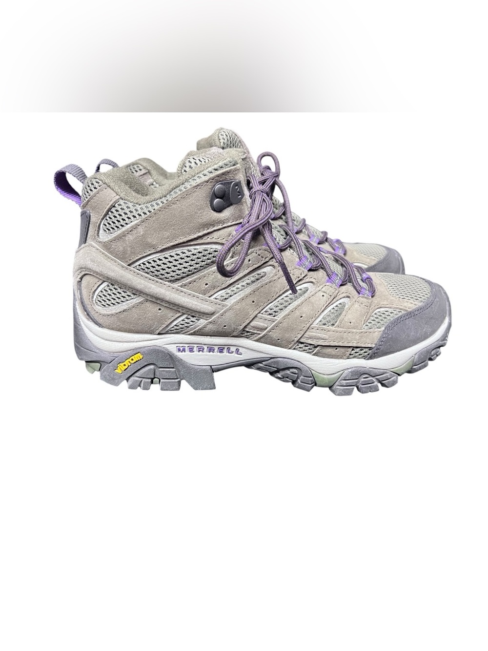 Merrell Moab 3 mid hiking shoes, women size 10